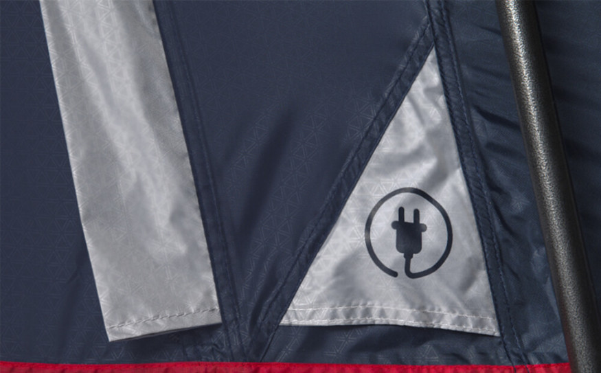 Палатка полуавтоматическая кемпинговая FHM Antares 4 black-out