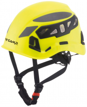 Каска Ares Air PRO Fluo Yellow / Reflective Grey, CAMP