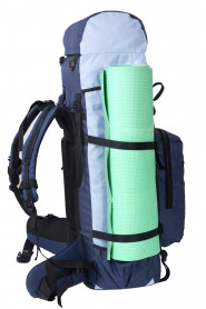 Рюкзак туристический Оптимал 4, синий-голубой, 80 л, ТАЙФ
