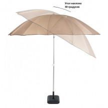 Зонт садовый (d=2.4m) темно-бежевый, A2071, Green Glade